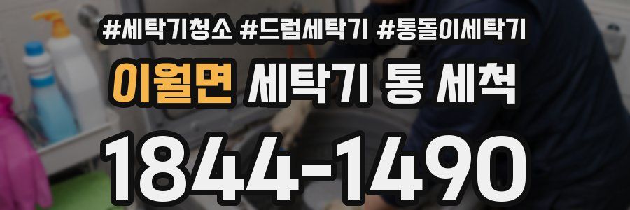 이월면 세탁기 통 세척