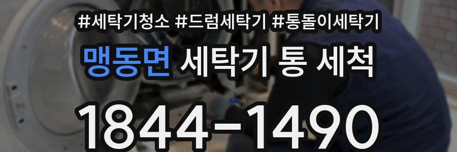 맹동면 세탁기 통 세척