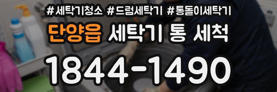 단양읍 세탁기 통 세척