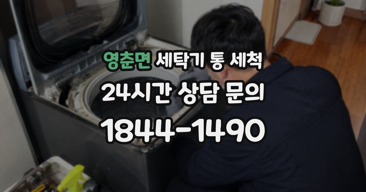 영춘면 세탁기 통 세척