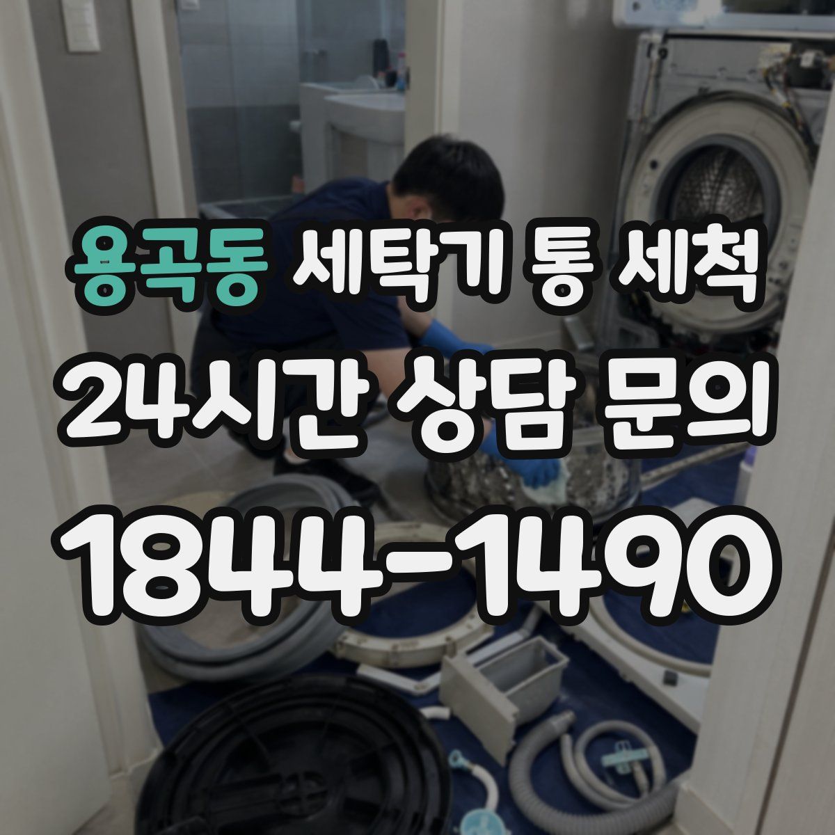 용곡동 세탁기 통 세척