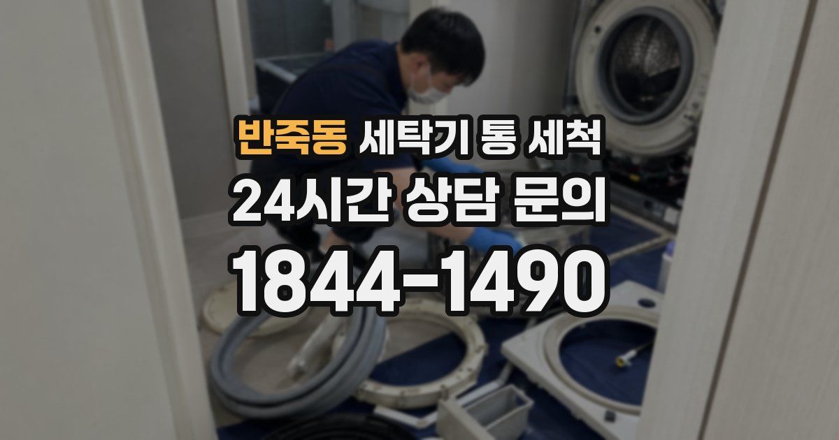 반죽동 세탁기 통 세척