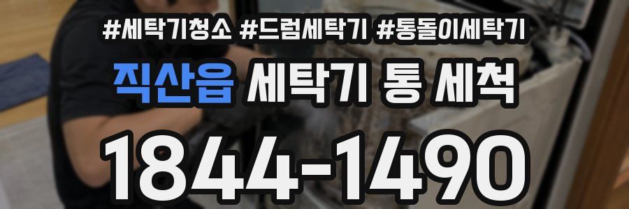 직산읍 세탁기 통 세척