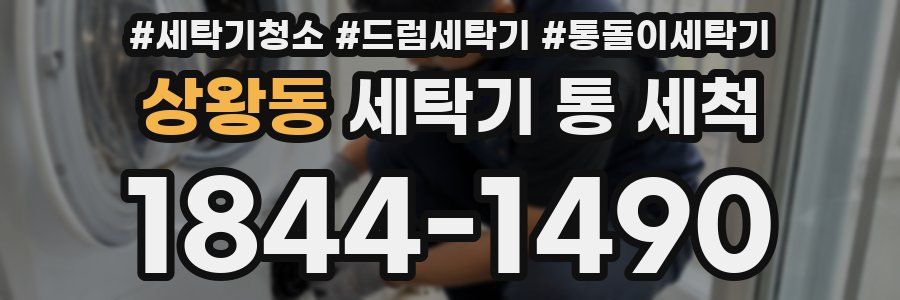 상왕동 세탁기 통 세척