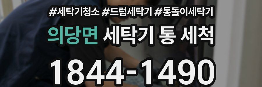 의당면 세탁기 통 세척