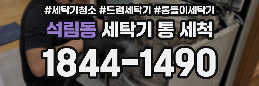 석림동 세탁기 통 세척