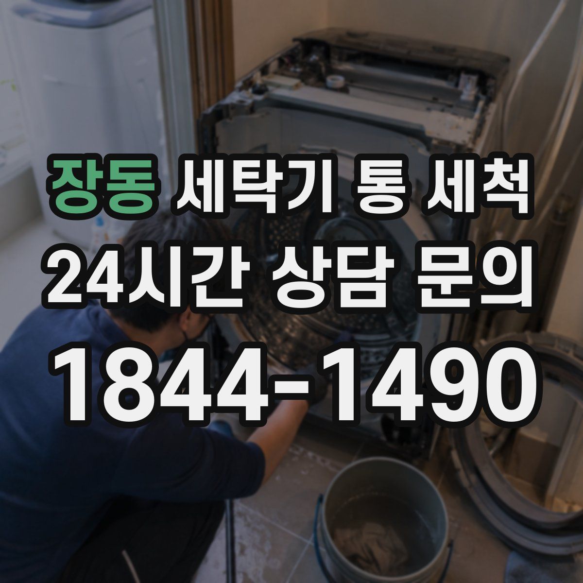 장동 세탁기 통 세척