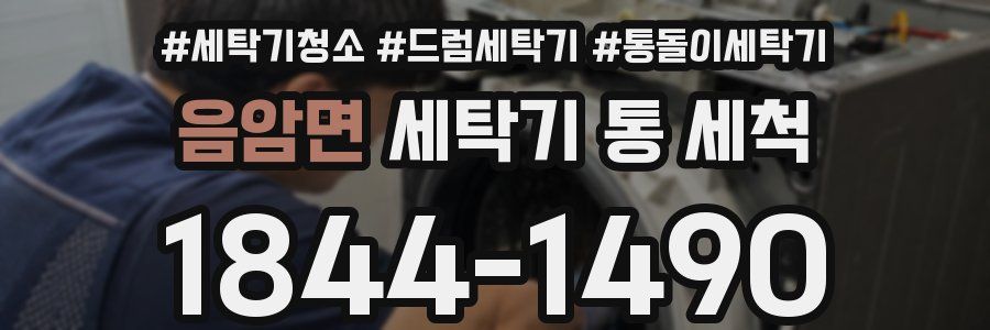 음암면 세탁기 통 세척