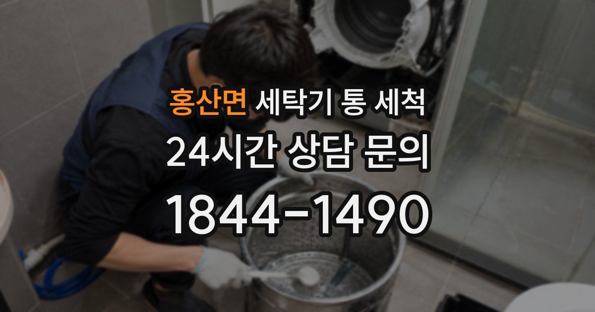 홍산면 세탁기 통 세척