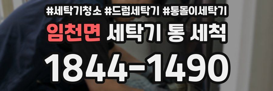 임천면 세탁기 통 세척