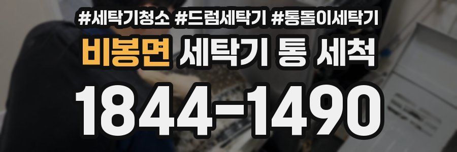 비봉면 세탁기 통 세척