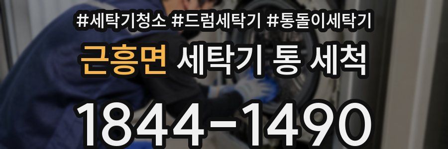 근흥면 세탁기 통 세척