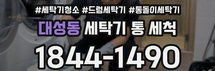 대성동 세탁기 통 세척