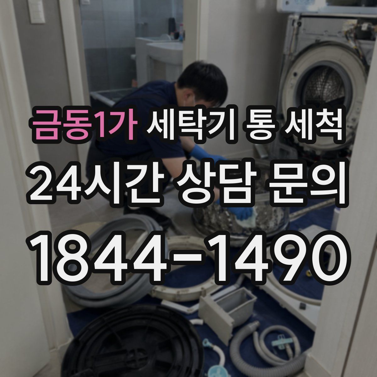 금동1가 세탁기 통 세척