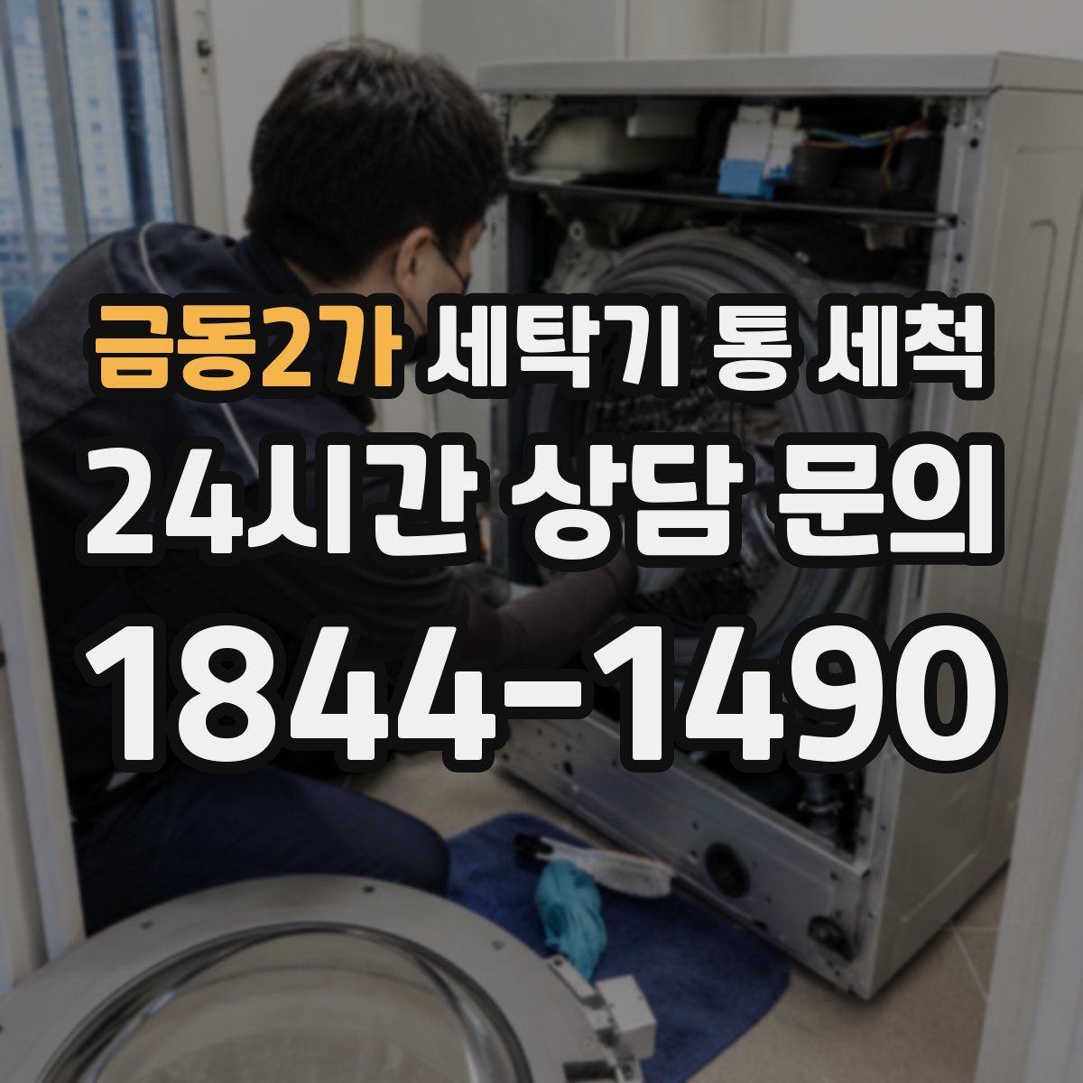 금동2가 세탁기 통 세척