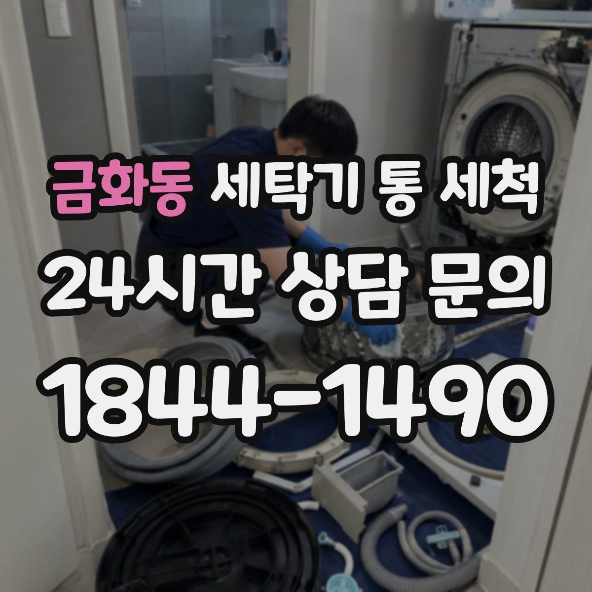 금화동 세탁기 통 세척