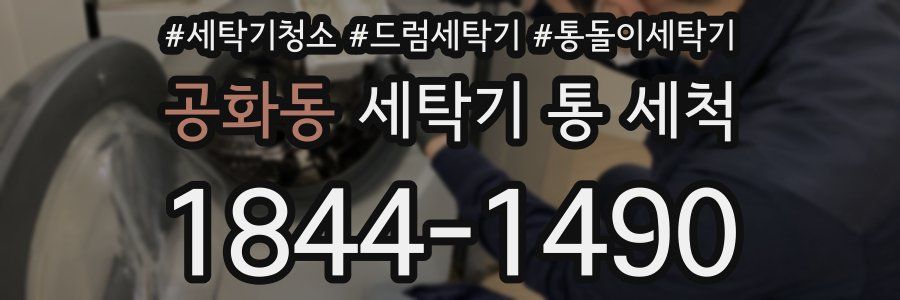 공화동 세탁기 통 세척