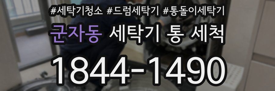군자동 세탁기 통 세척