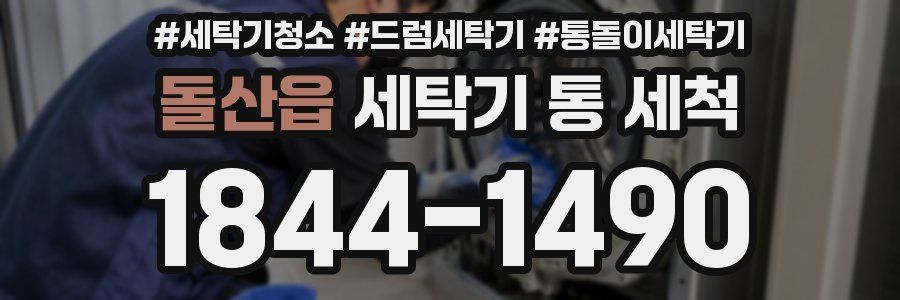 돌산읍 세탁기 통 세척
