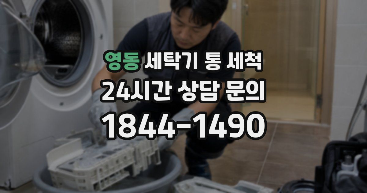 영동 세탁기 통 세척