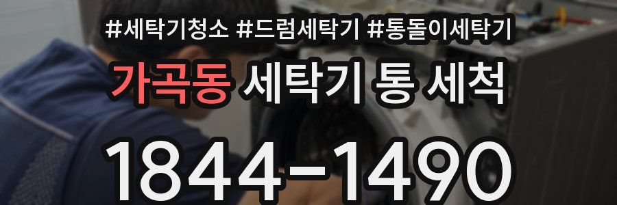 가곡동 세탁기 통 세척