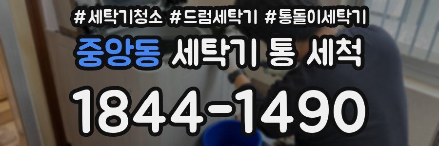 중앙동 세탁기 통 세척