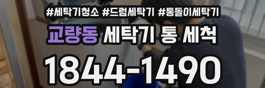교량동 세탁기 통 세척