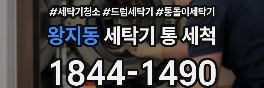 왕지동 세탁기 통 세척