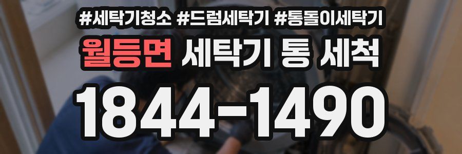 월등면 세탁기 통 세척