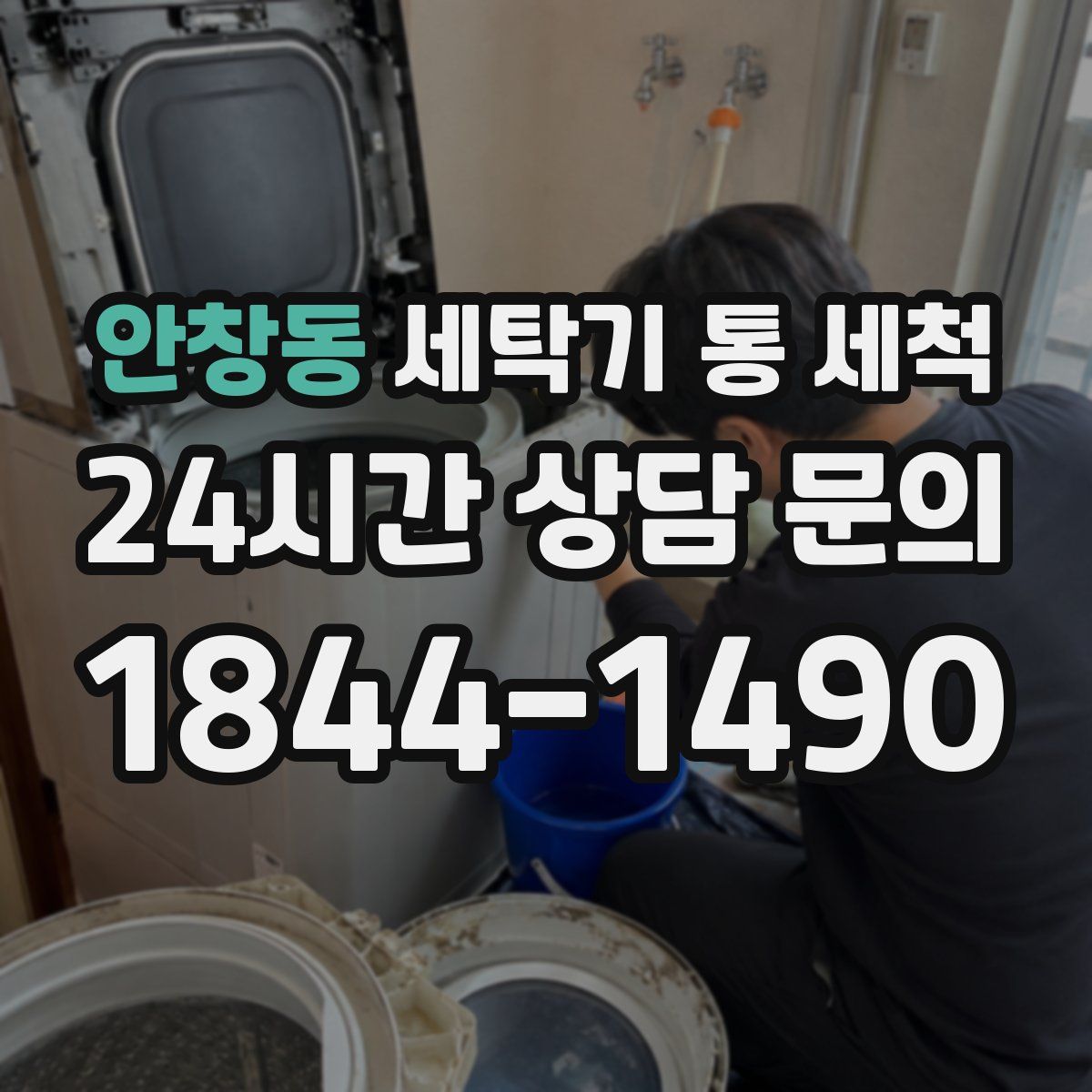 안창동 세탁기 통 세척