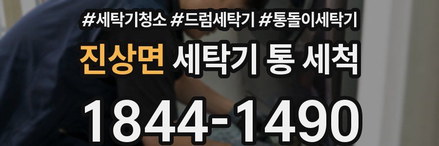 진상면 세탁기 통 세척