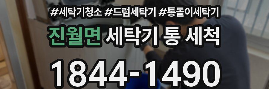 진월면 세탁기 통 세척