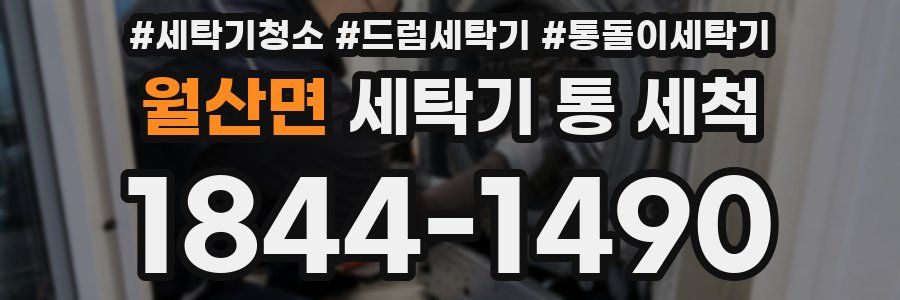 월산면 세탁기 통 세척