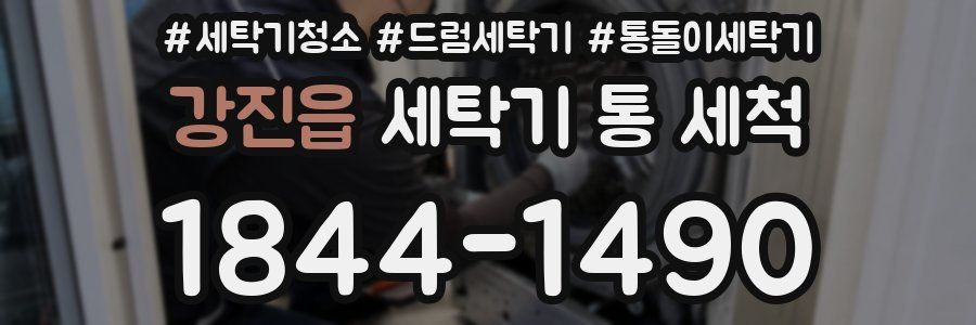 강진읍 세탁기 통 세척