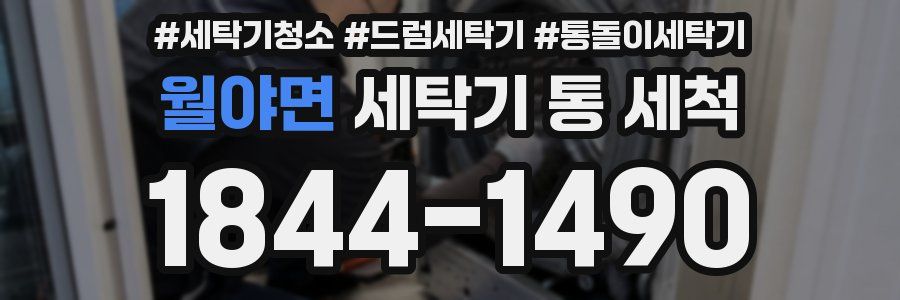 월야면 세탁기 통 세척