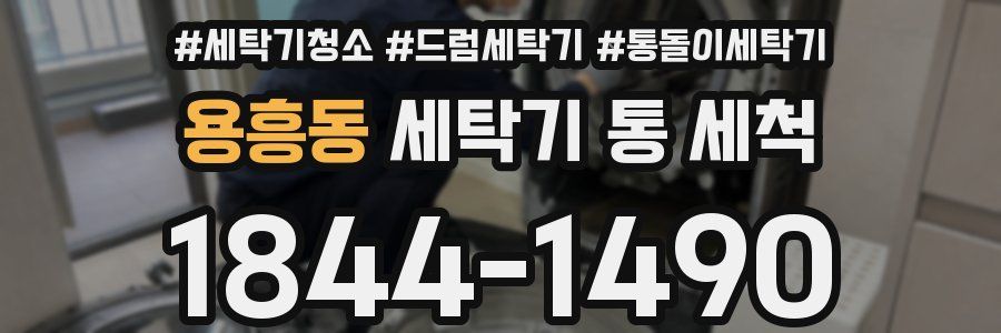용흥동 세탁기 통 세척