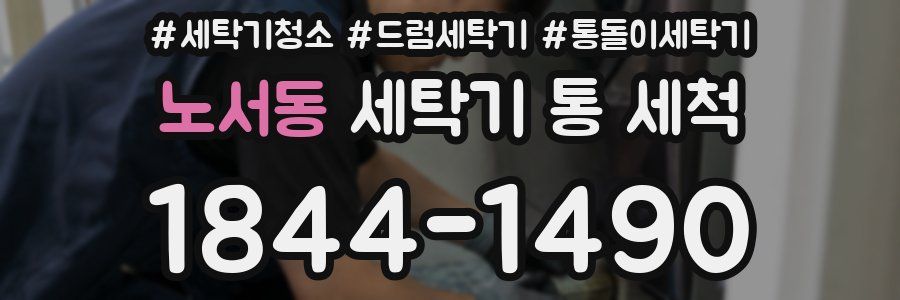 노서동 세탁기 통 세척