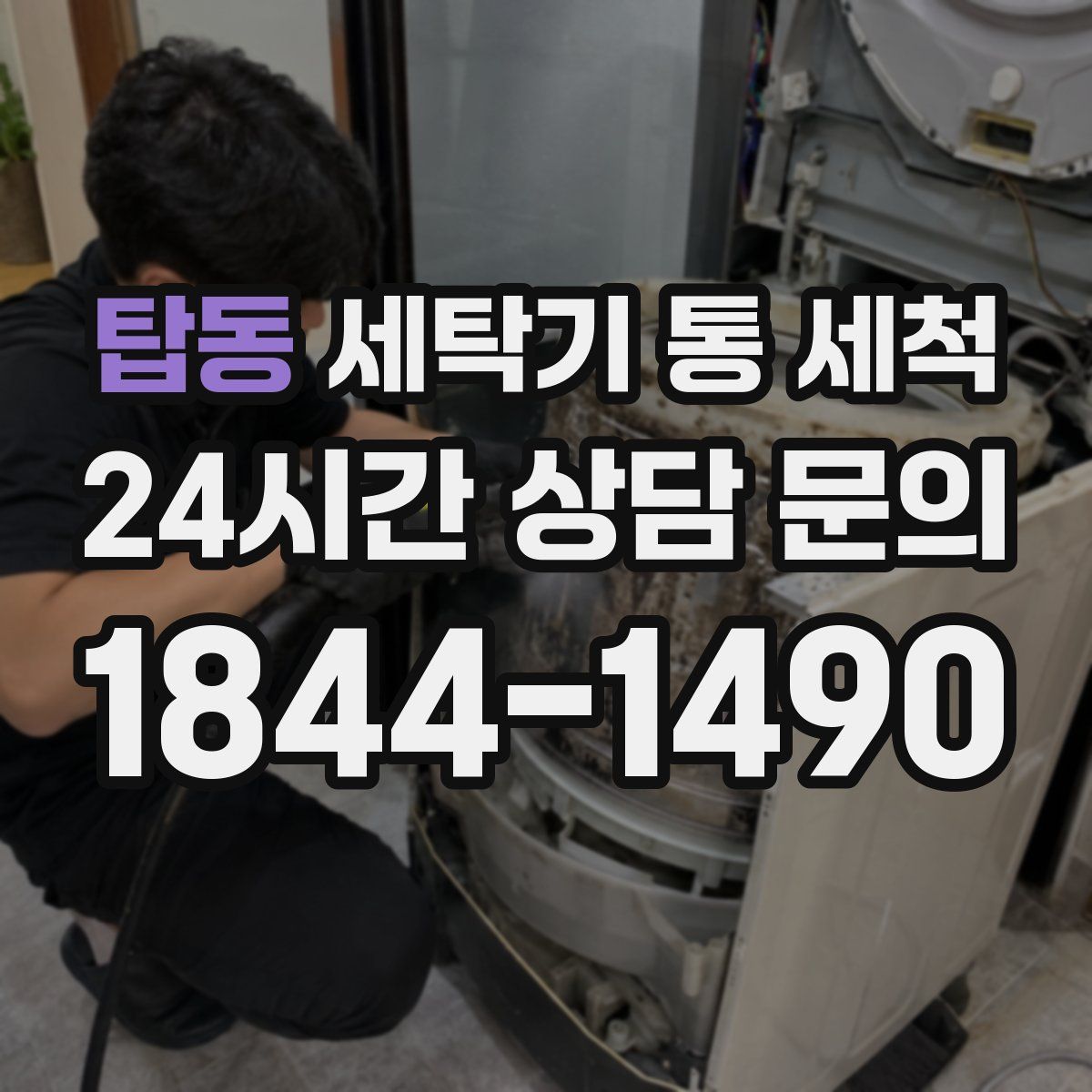 탑동 세탁기 통 세척
