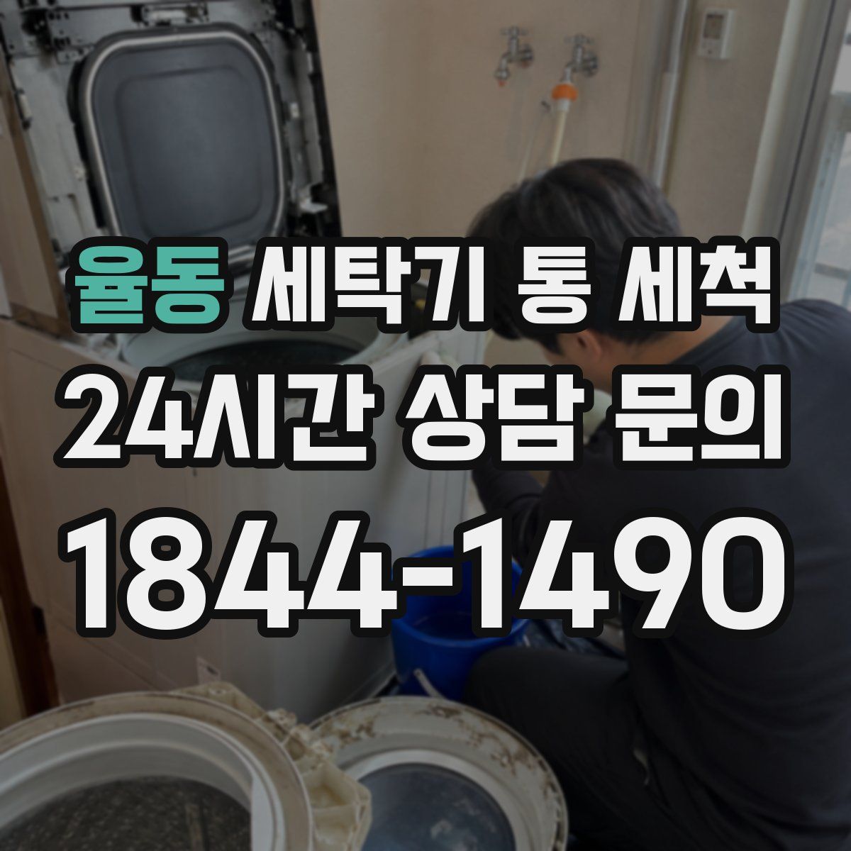 율동 세탁기 통 세척