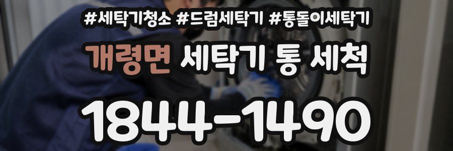 개령면 세탁기 통 세척