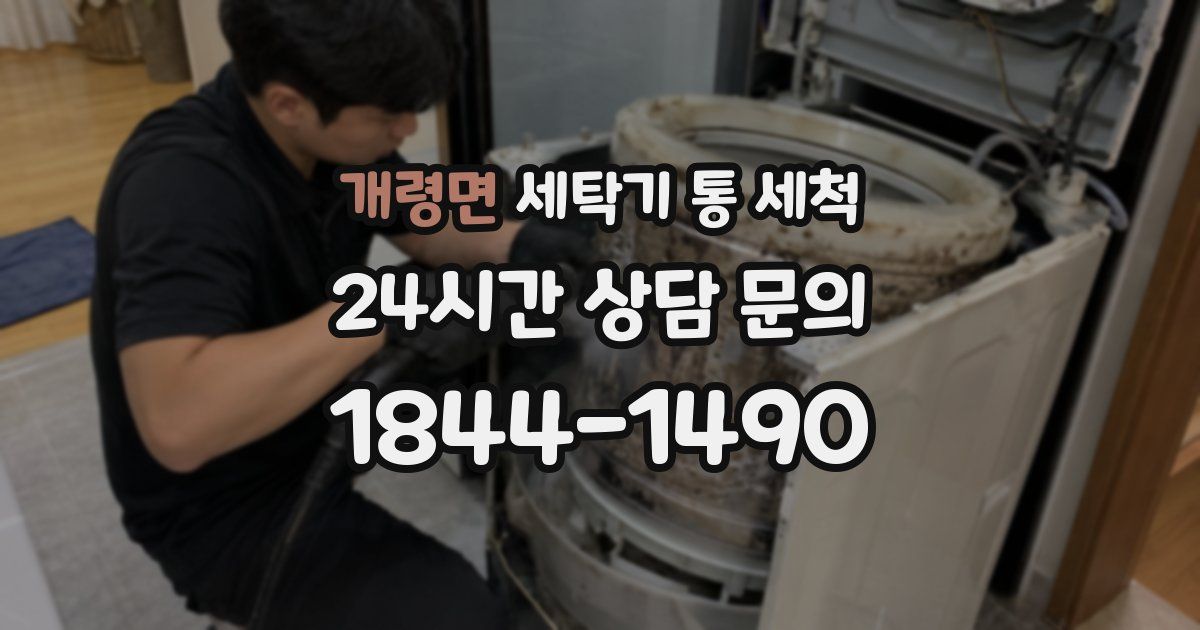 개령면 세탁기 통 세척