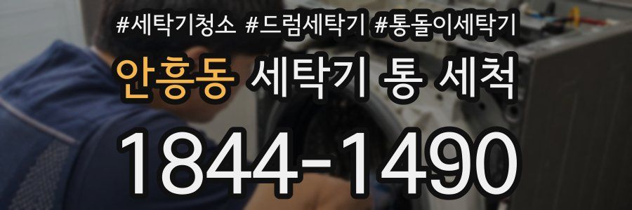 안흥동 세탁기 통 세척