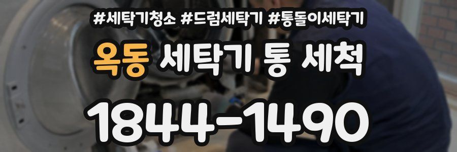 옥동 세탁기 통 세척