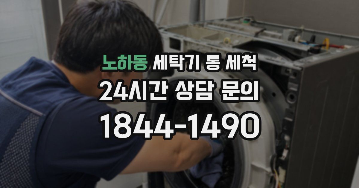 노하동 세탁기 통 세척
