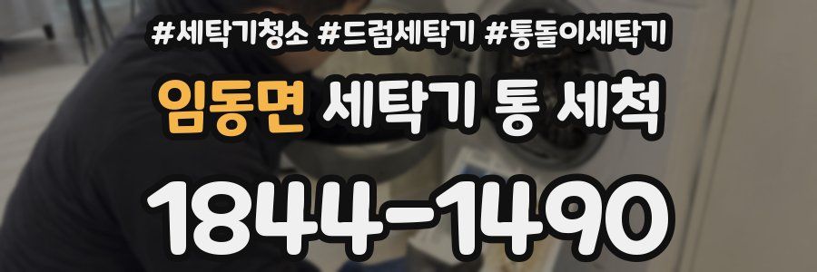 임동면 세탁기 통 세척