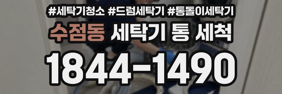 수점동 세탁기 통 세척