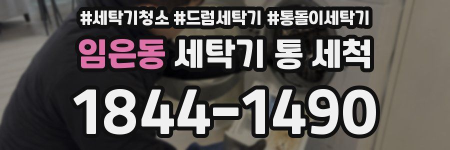 임은동 세탁기 통 세척