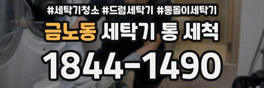 금노동 세탁기 통 세척