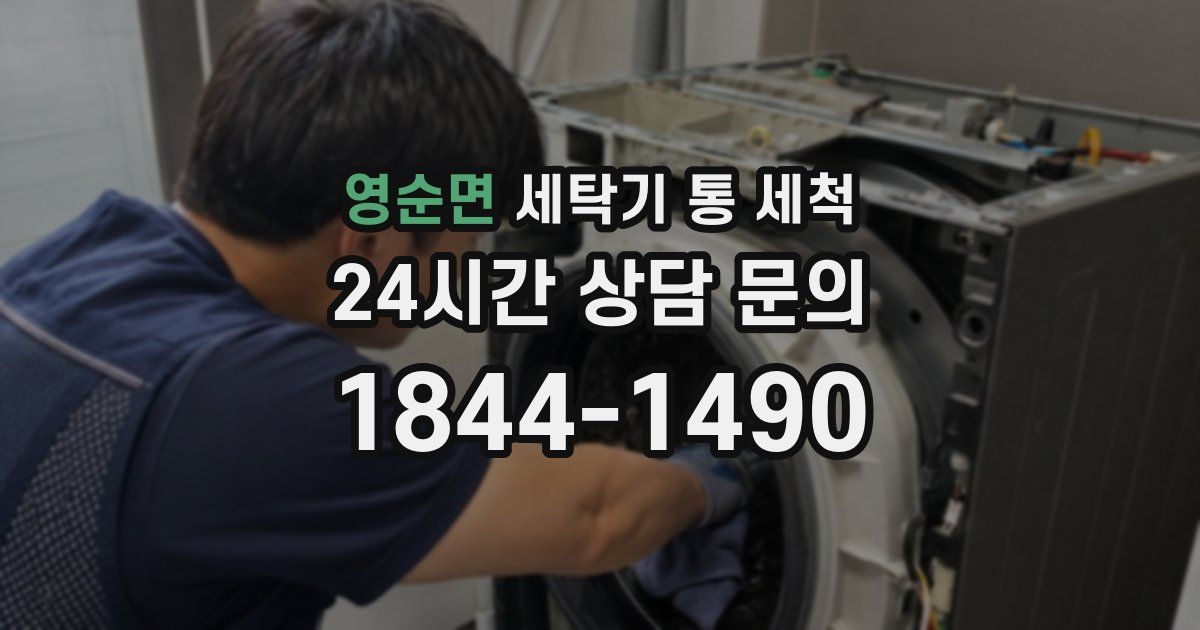 영순면 세탁기 통 세척