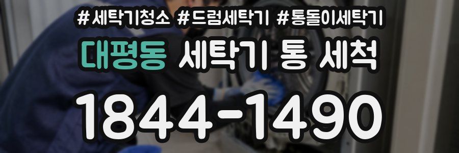 대평동 세탁기 통 세척